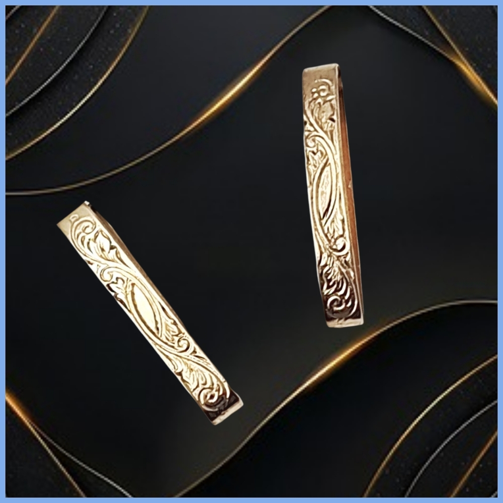 Elegant Tiny Gold Hair Clips